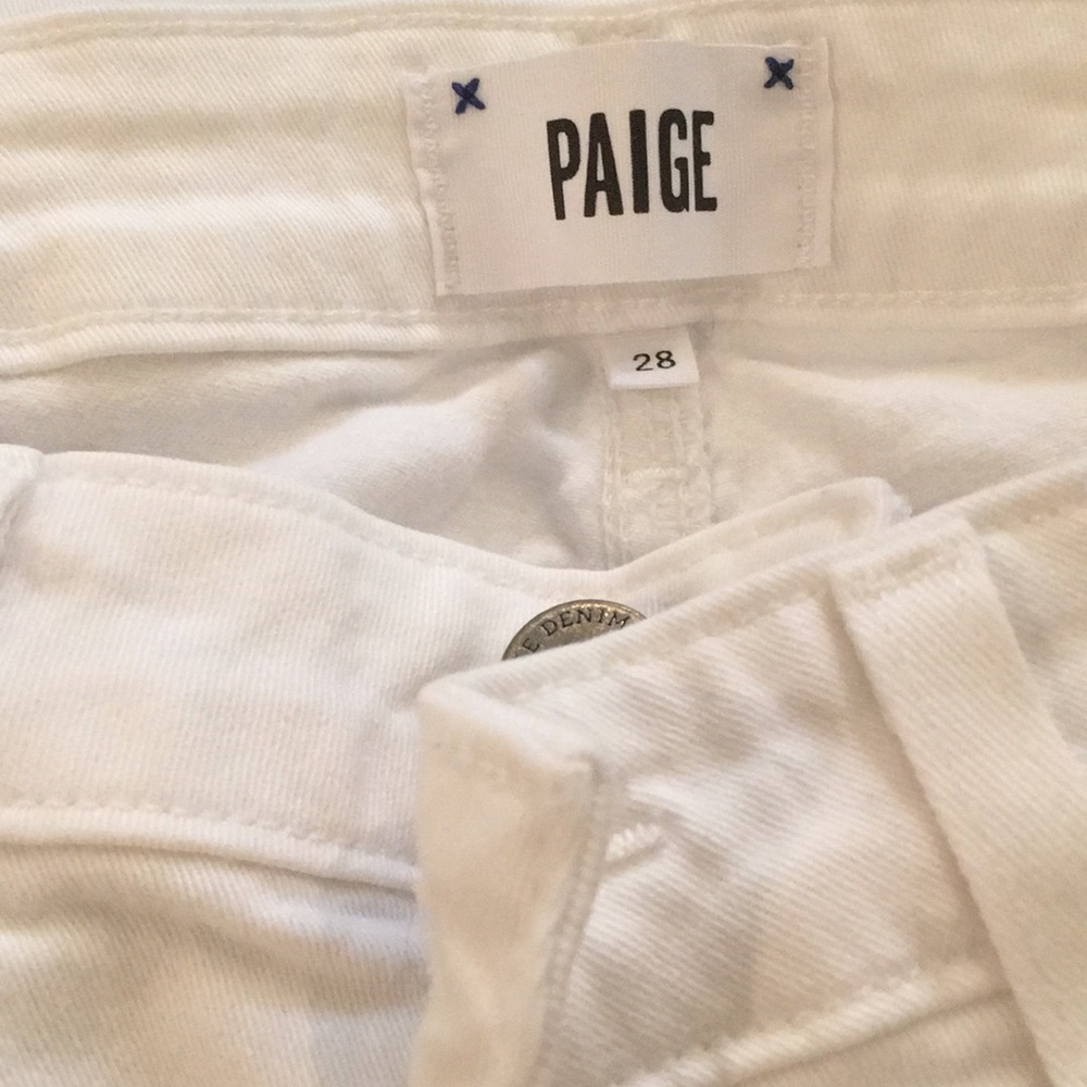 Paige White Capri-skinny